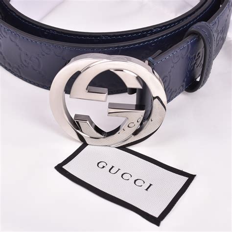 something navy gucci belt|flex Gucci belt.